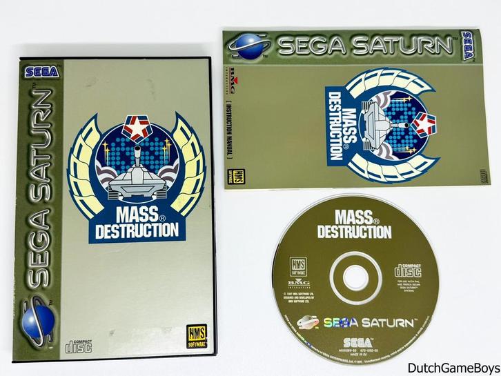 Sega Saturn - Mass Destruction, Games en Spelcomputers, Games | Overige, Gebruikt, Verzenden