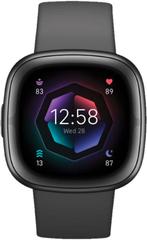 Fitbit Sense 2 Antraciet/antraciet slimme horloges, Handtassen en Accessoires, Verzenden, Nieuw