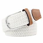 Fako Fashion® - Elastische Riem - Canvas - Gevlochten -, Kleding | Dames, Riemen en Ceinturen, Verzenden, Nieuw