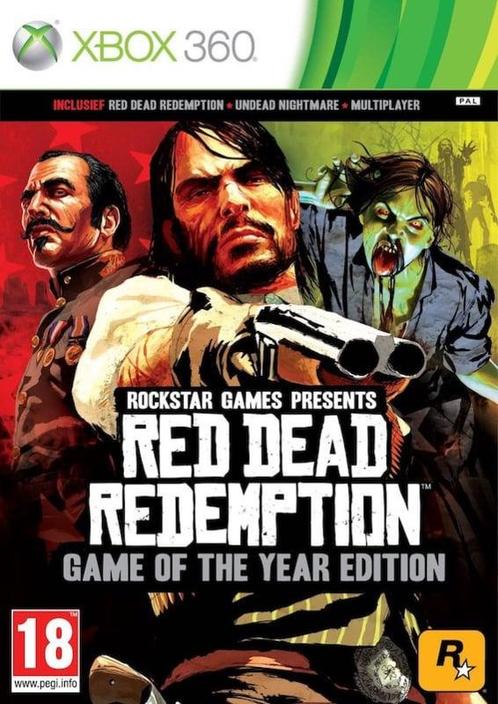 Red Dead Redemption Game of the Year Edition (Xbox 360), Games en Spelcomputers, Games | Xbox 360, Zo goed als nieuw, Ophalen of Verzenden