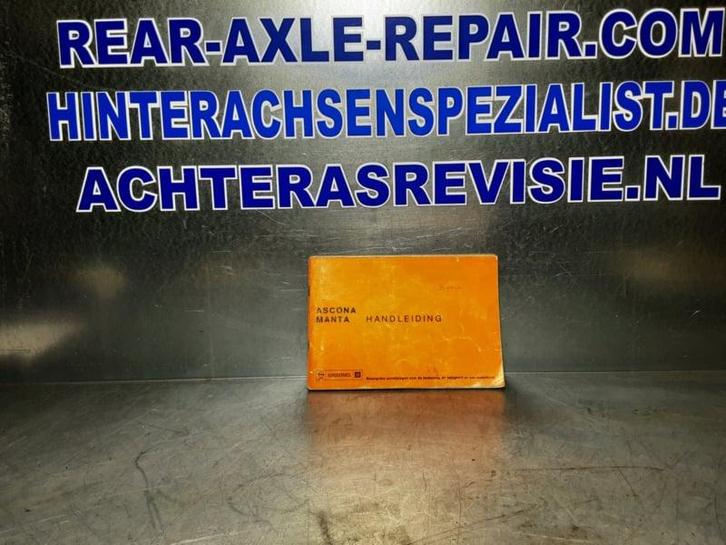 Ascona Manta Handleiding, bediening, veiligheid en onderh..., Boeken, Auto's | Folders en Tijdschriften, Nieuw, Verzenden