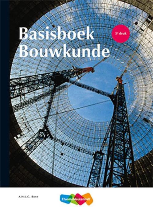 Basisboek Bouwkunde 9789006103137 A.H.L.G. Bone, Boeken, Techniek, Zo goed als nieuw, Verzenden