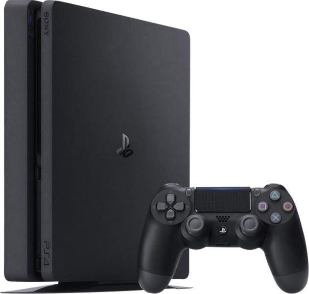 Sony PlayStation 4 Slim 500GB-Zwart (PlayStation 4) Gebruikt, Games en Spelcomputers, Spelcomputers | Sony PlayStation 4, Ophalen of Verzenden