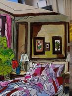 Betty Rullo (1955) - Night in Paris, Antiek en Kunst, Kunst | Schilderijen | Modern