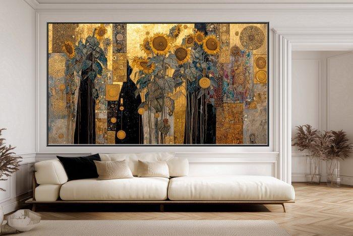 Mrs Art Prime - The Eclectic Sunflowers Fields, Antiek en Kunst, Kunst | Schilderijen | Modern