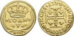 Goud 400 Reis 1734 Portugal John V 1706-1750, Verzenden