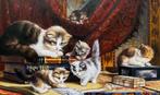 N. Winston (XX-XXI) - Les Jeux des Petits Chatons - Jeunes, Antiek en Kunst