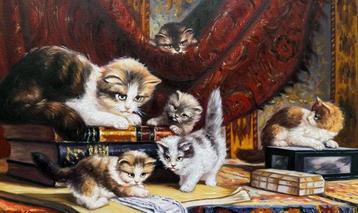 N. Winston (XX-XXI) - Les Jeux des Petits Chatons - Jeunes beschikbaar voor biedingen