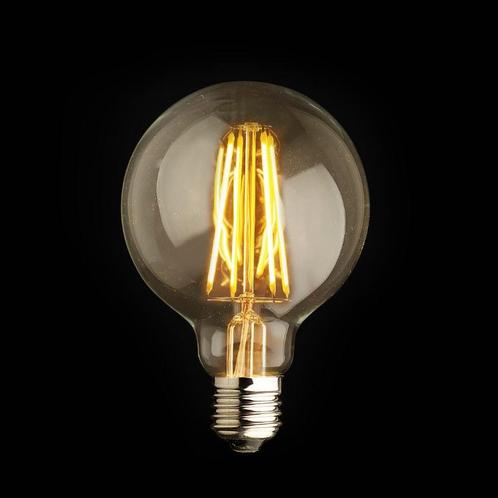 Filament LED Lamp Globe mini Ø80mm E27 4W, Huis en Inrichting, Lampen | Losse lampen, Verzenden