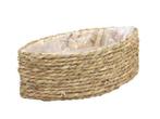 Zeegras mand boot Medium36x18x11,5cm. Zeegras mand boot, Nieuw