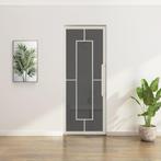 Stalen Taatsdeur - Wit - 5 Vlaks - Rook glas, Doe-het-zelf en Bouw, Minder dan 80 cm, Overige typen, Nieuw, Metaal