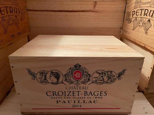 2014 Château Croizet Bages - Pauillac 5ème Grand Cru Classé, Verzamelen, Wijnen