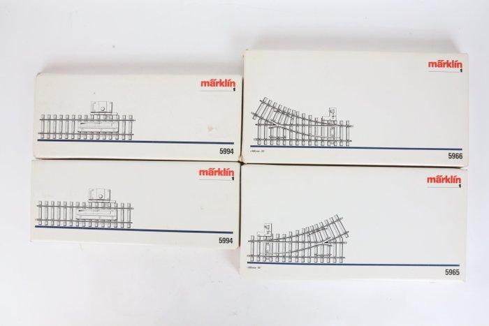 Märklin 1 - 5965/5966/5994 - Modeltreinsporen (4) -, Hobby en Vrije tijd, Modeltreinen | Overige schalen