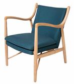 lounge stoel 45 stoel blauw, Maison & Meubles, Fauteuils, Verzenden