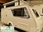 Silver Trend 350, Lichtgewicht caravan met hefdak, Hordeur