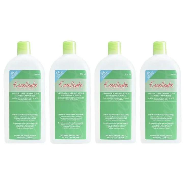 ECCELLENTE set van 4x 500ml ontkalker voor DeLonghi, Elektronische apparatuur, Koffiezetapparaten, Verzenden