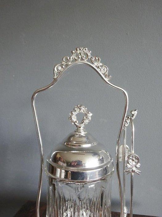 Quadruple New York - William Rogers - Pot (2) - Verzilverd -, Antiek en Kunst, Antiek | Meubels | Tafels