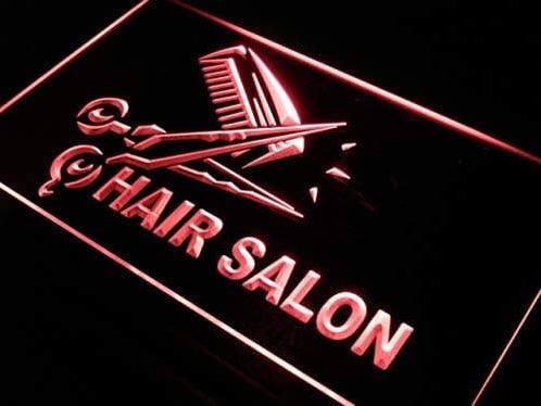 Hair salon kapper neon bord lamp LED verlichting reclame lic, Huis en Inrichting, Lampen | Overige, Nieuw, Verzenden