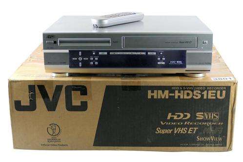 JVC HM-HDS1EU | Super VHS ET / DVD / HDD Recorder (40 GB), TV, Hi-fi & Vidéo, Lecteurs vidéo, Envoi
