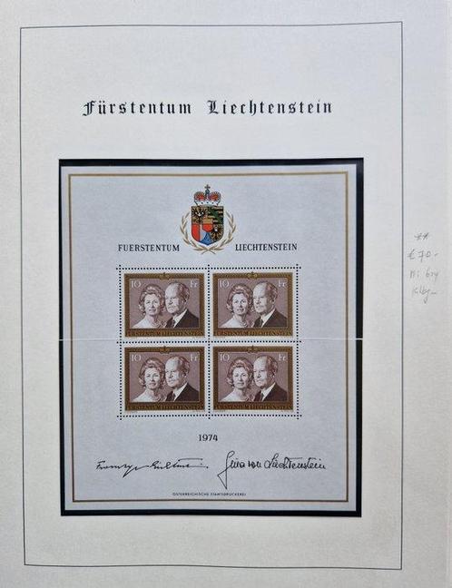 Liechtenstein & Zwitserland 1936/1974 - Hogere waarden en, Postzegels en Munten, Postzegels | Europa | België