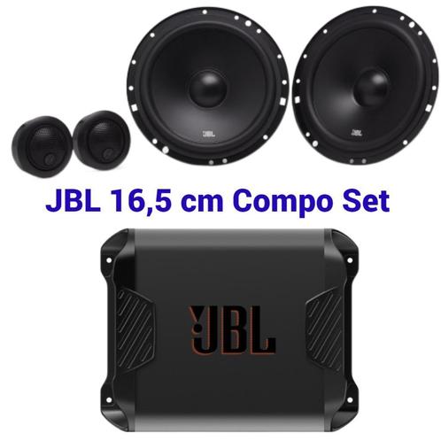 JBL 2 kanaals A652 versterker + JBL Compo set, Audio, Tv en Foto, Luidsprekerboxen, Front, Rear of Stereo speakers, Nieuw, JBL