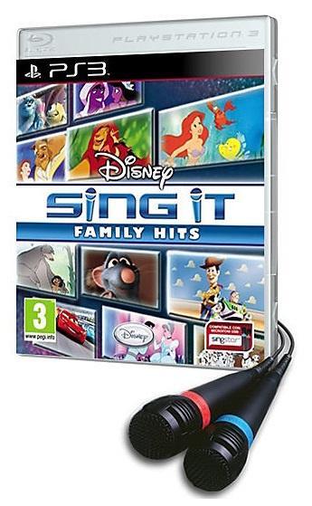 Disney Sing It Family Hits met 2 mics in doos (ps3 nieuw), Games en Spelcomputers, Games | Sony PlayStation 3, Ophalen of Verzenden