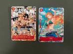 Bandai - 2 Card - One Piece - Manga Ace & Nami alt art, Nieuw