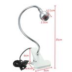 USB LED-bureaulamp met clip-armatuur Zilver (LED gadgets), Huis en Inrichting, Lampen | Overige, Nieuw, Verzenden