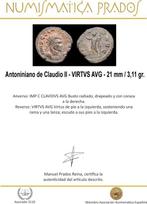 Romeinse Rijk. Claudius Gothicus (268-270 n.Chr.). Silvered