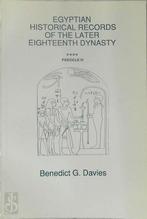 Egyptian Historical Records: Records of the Later Eighteenth, Nieuw, Nederlands, Verzenden