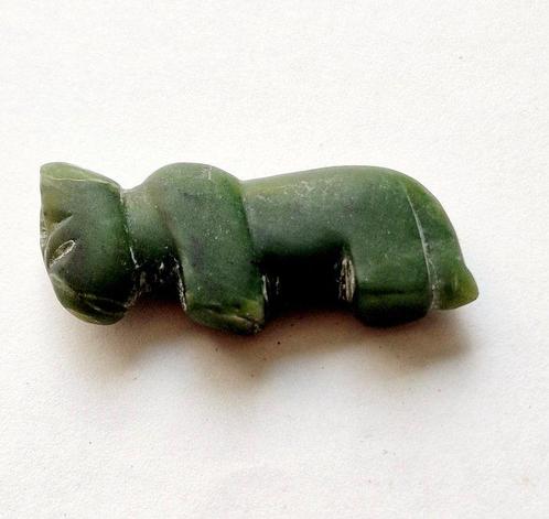 Indus Vallei aventurijn kwarts stier parel talisman - 45 mm, Antiek en Kunst, Antiek | Overige Antiek
