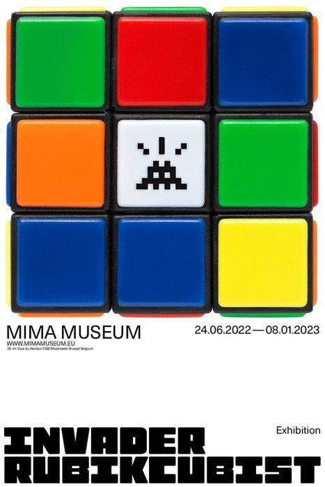 Space Invader - Invader Rubikubist - Rubik - Années 2020, Antiek en Kunst, Kunst | Tekeningen en Fotografie
