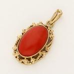 Zonder Minimumprijs - Hanger - 14 karaat Geel goud -, Handtassen en Accessoires, Antieke sieraden