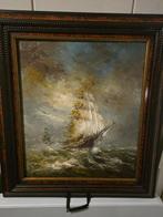 John Bevort ( 1917-1996) - Schip op zee, Antiek en Kunst