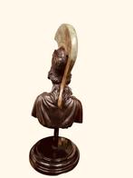 sculptuur, Busto di Atena - 100 cm - Brons, Antiek en Kunst, Antiek | Keramiek en Aardewerk