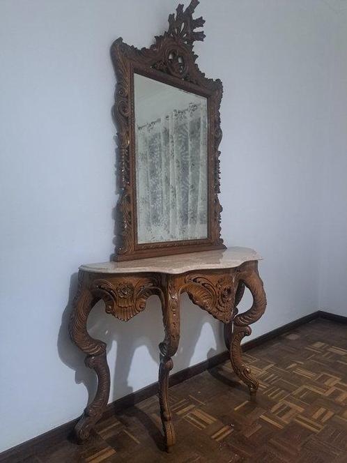 Wandtafel (2) - Hout, Marmer, Antiek en Kunst, Antiek | Overige Antiek