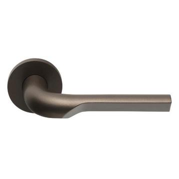 Deurklink RIVIO by Gensler GL100-G op rozet brons, Doe-het-zelf en Bouw, Nieuw, Overige materialen, Klink of Kruk