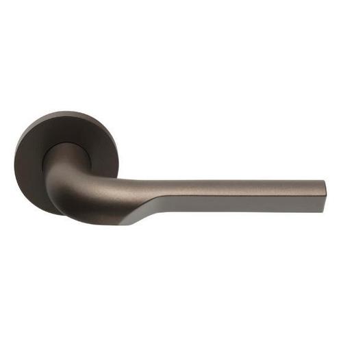 Deurklink RIVIO by Gensler GL100-G op rozet brons, Doe-het-zelf en Bouw, Hang- en Sluitwerk, Klink of Kruk, Nieuw, Overige materialen