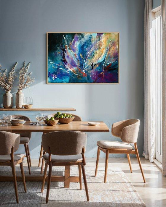 Magdalena Bautsch - Born in the storm, Antiquités & Art, Art | Peinture | Moderne