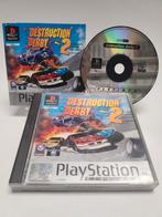 Destruction Derby 2 Platinum Playstation 1, Games en Spelcomputers, Ophalen of Verzenden, Zo goed als nieuw