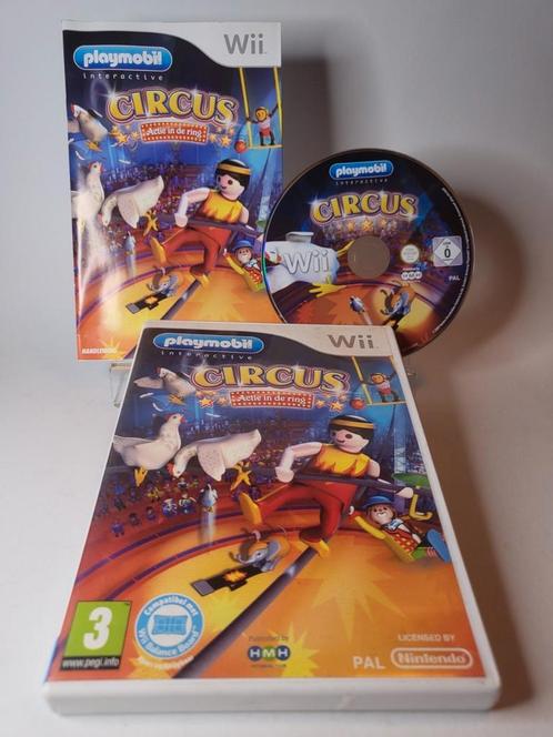 Playmobil Circus Actie in de Ring Nintendo Wii, Consoles de jeu & Jeux vidéo, Jeux | Nintendo Wii, Enlèvement ou Envoi
