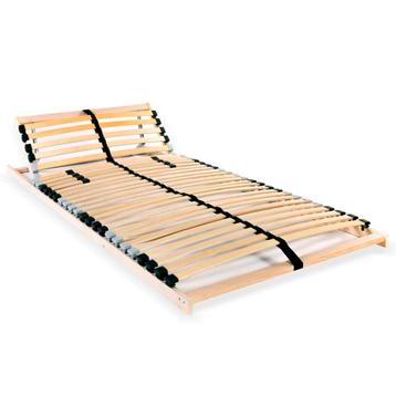 vidaXL Lattenbodem met 28 latten 7 zones 90x200 cm, Huis en Inrichting, Verzenden, Nieuw
