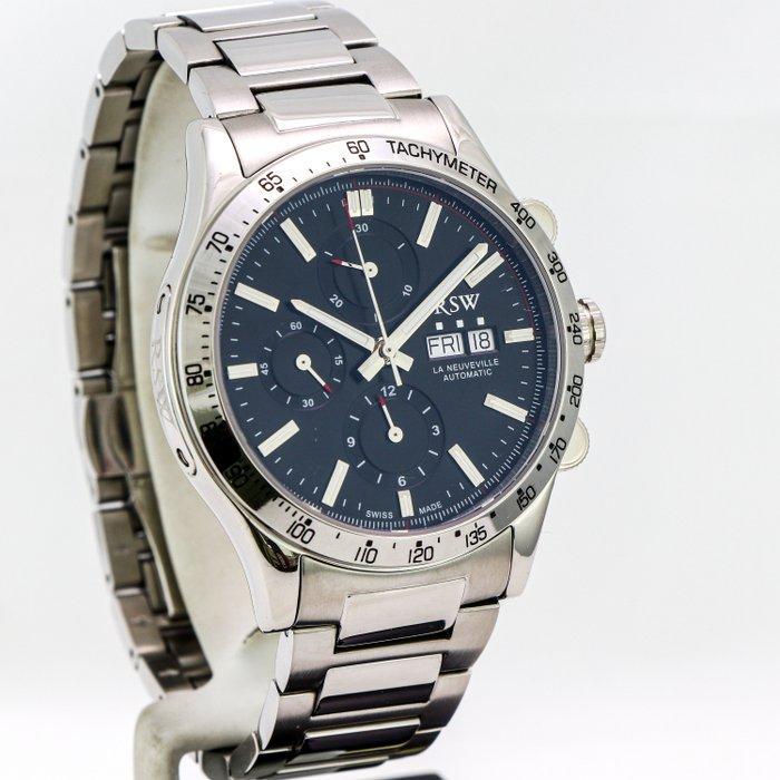 RSW - La Neuveville Sport Valjoux automatic - RSWA130-SS-3 -, Handtassen en Accessoires, Horloges | Heren