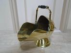 Openhaard accessoire - Messing - kolenkit, houtbak