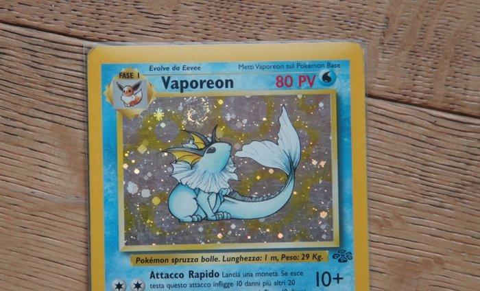 Pokémon - 1 Card - Vaporeon Holo - WOTC, Hobby en Vrije tijd, Verzamelkaartspellen | Pokémon