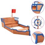 Piratenschip Zandbak 190cm | Retour Deal | Tuinpret!, Verzenden, Nieuw