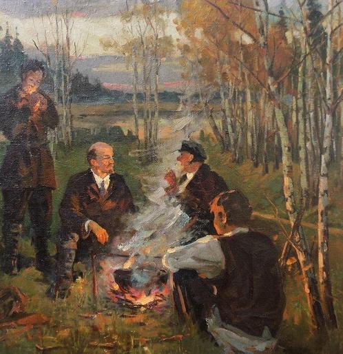 Gorshkov Nikolay (Mykolay) Dorofeyevich (1923 – 2009) -, Antiek en Kunst, Kunst | Schilderijen | Klassiek