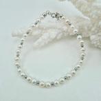 Zilver - Armband - Aziatische gecultiveerde parels