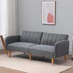 Slaapfunctie - ComfortHome - Compact - Stijlvol - Grijs, Huis en Inrichting, Ophalen of Verzenden, Nieuw, Stof, Modern