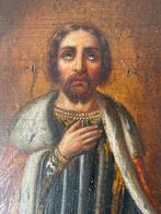 Icoon - Sint Alexander Nevsky - Hout
